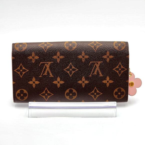LOUIS VUITTON Monogram Canvas Blooming Flowers Emilie Wallet - Picture 15 of 16
